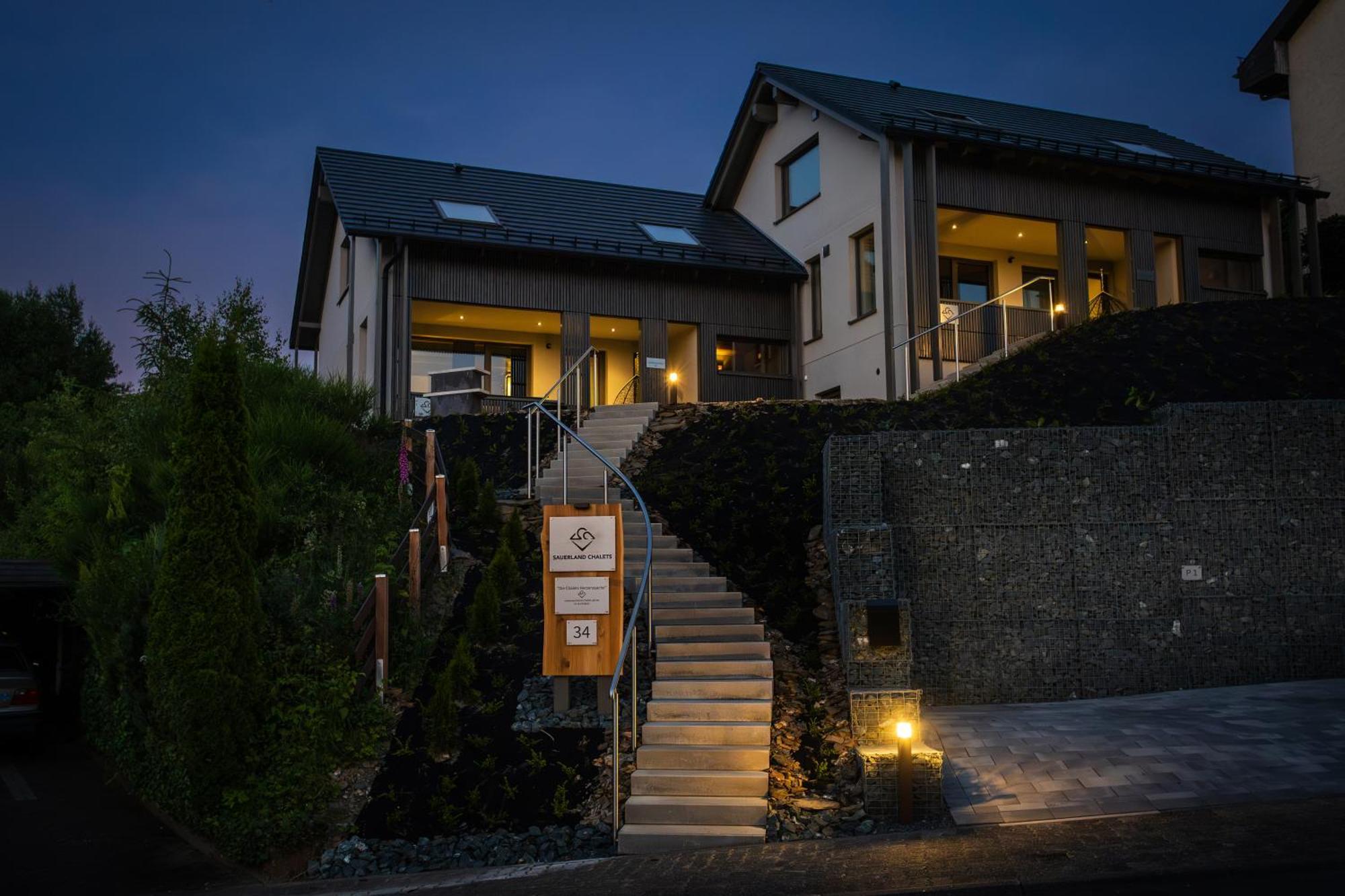 Sauerland Chalets - "Die Chalets Herzenssache" 빈터베르크 외부 사진